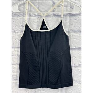 Nike Black and White Long Sleeve Top